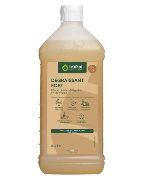 Le vrai professionnel dégraissant fort multi usages 1L