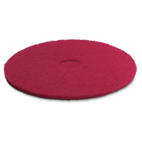 Pad, moyennement souple, rouge, 508 mm