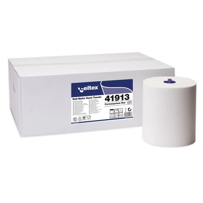Papier essuie-mains en rouleaux pour AUTOCUT 130m - 2 plis - Blanc
