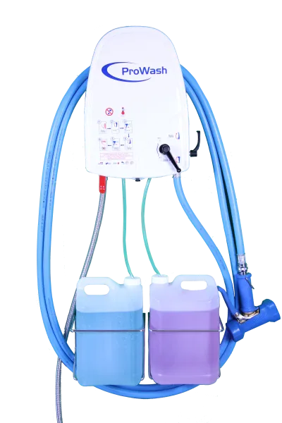 Centrale De Nettoyage Et De Desinfection PROWASH 2 Produits Flexible De 10 A 25 Metres