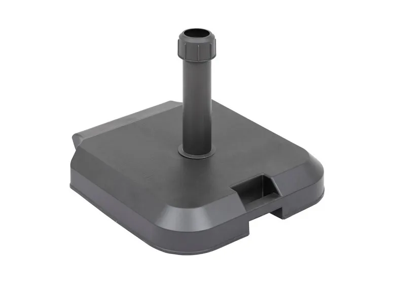 Pied de parasol Opaneo noir 39 kg avec roulettes - Hespéride