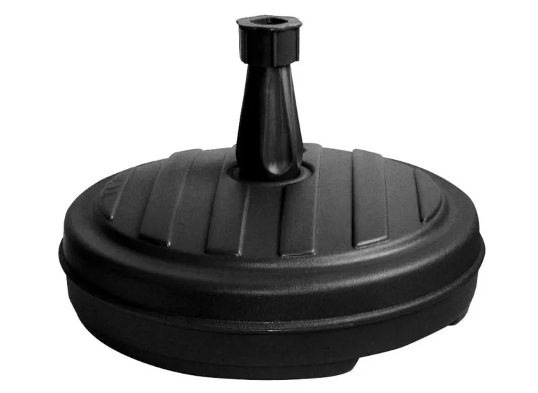 Pied de parasol rond en plastique à remplir 13 L - Eda