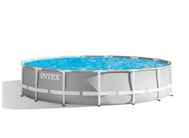 Piscine tubulaire Prism Frame ronde 4,57 x 1,22 m - Intex