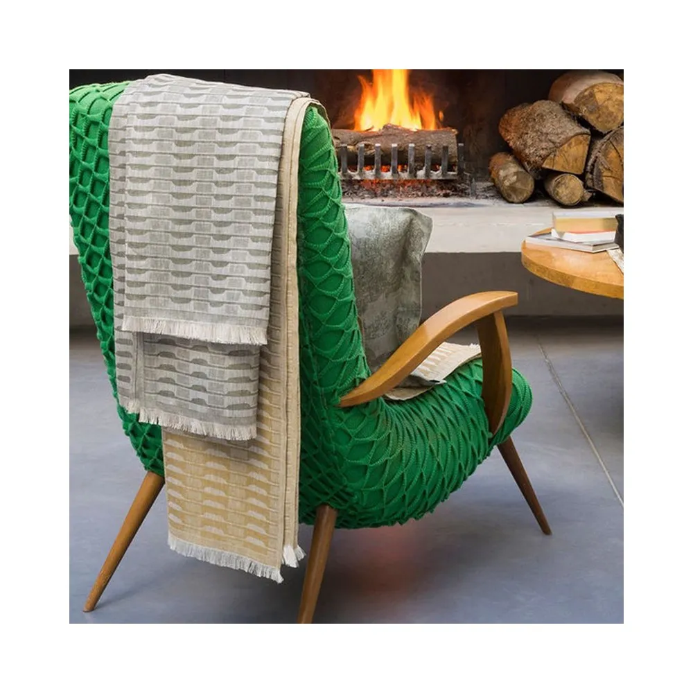 Plaid Jeté Nomade Casual Le Jacquard Français - 3 coloris