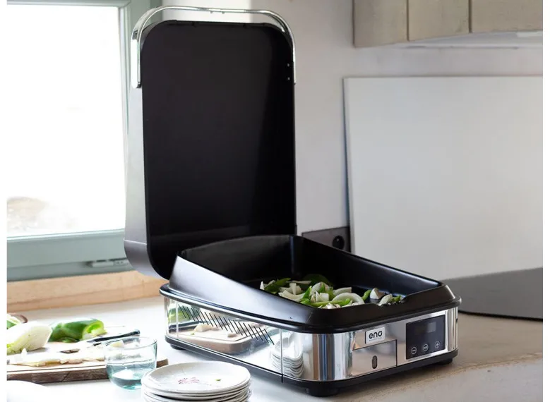 Plancha électrique Enosign 40 en inox - 1,8 kW - ENO