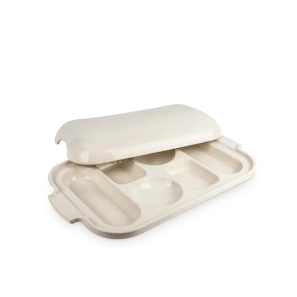 Plaque boulangère Appolia Peugeot écru