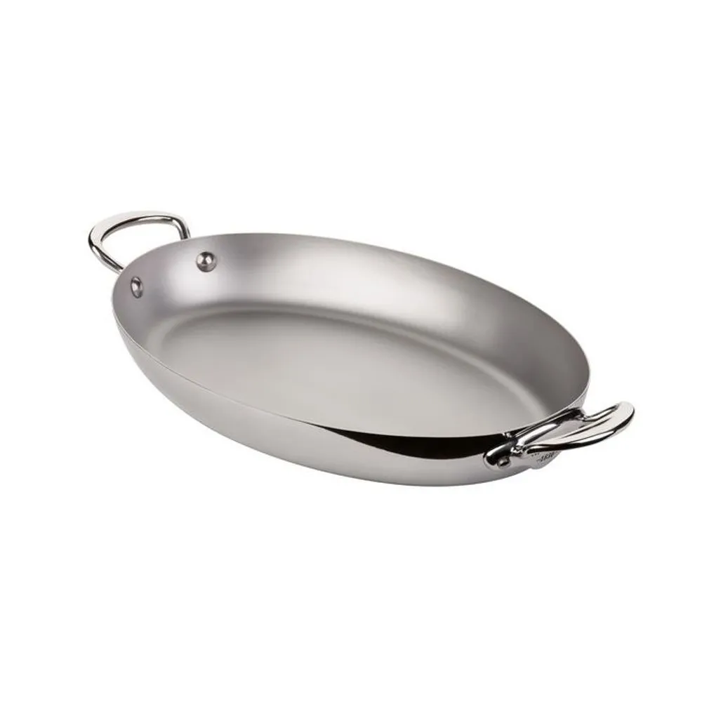 Plat ovale M Cook MAUVIEL