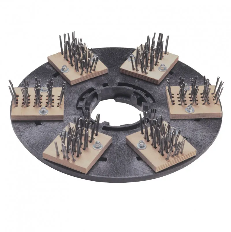 Plateau support brosses de scarification fils - NUMATIC