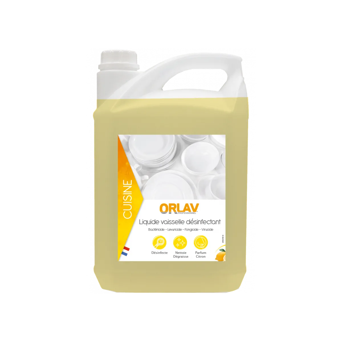 PLONGE D1 BACTERICIDE liquide vaisselle désinfectant