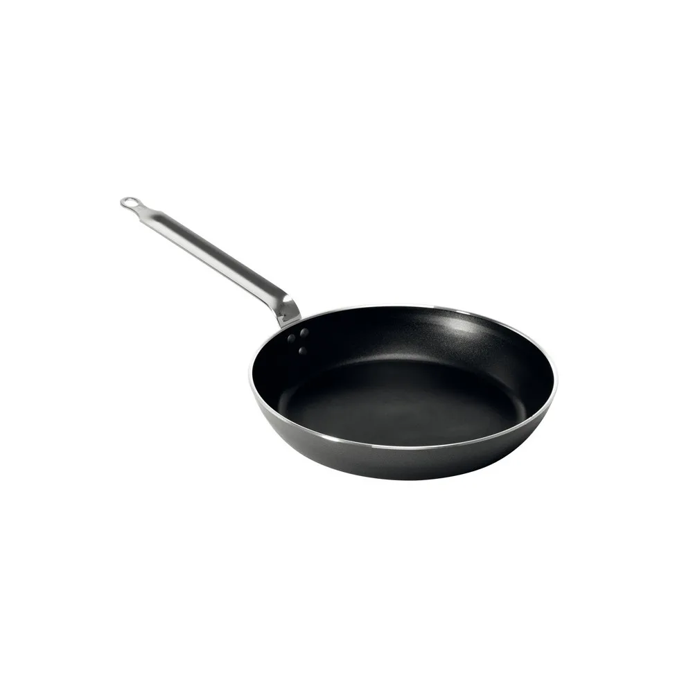 Poêle ronde antiadhérente MATFER Chef Plus en aluminium - 6 tailles
