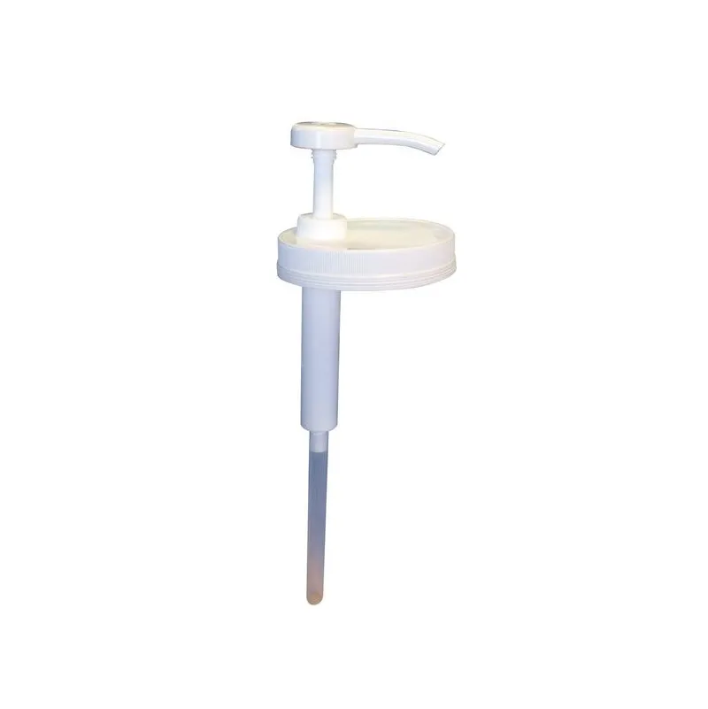 Pompe plastique réutilisable pour pot de 5L Mécabille orange CSA003