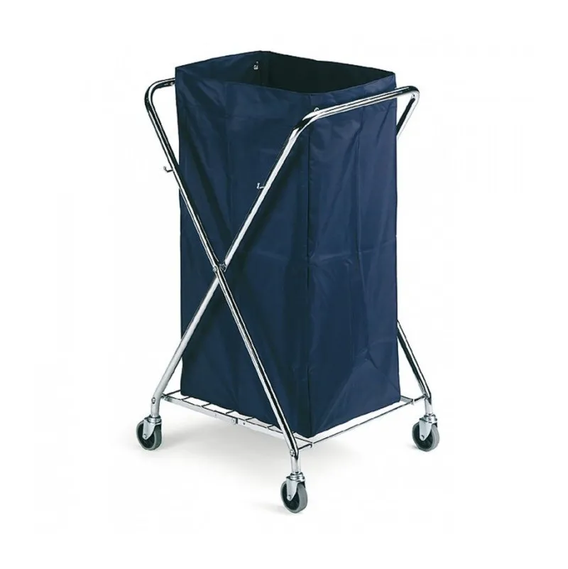 Porte sacs métal pliable chromé 150 L FILMOP