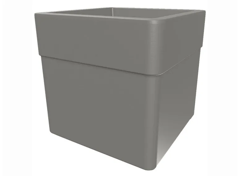 Pot de fleur carré Carel 39 x 39 x 39 cm - 26 L - Eda