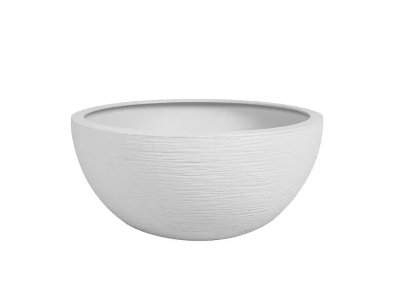 Pot de fleurs vasque en plastique EDA Graphit UP - Ø 30 cm