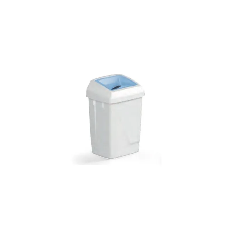Poubelle container 50 L ATLAS FIT couvercle oval bleu collecte papier FILMOP