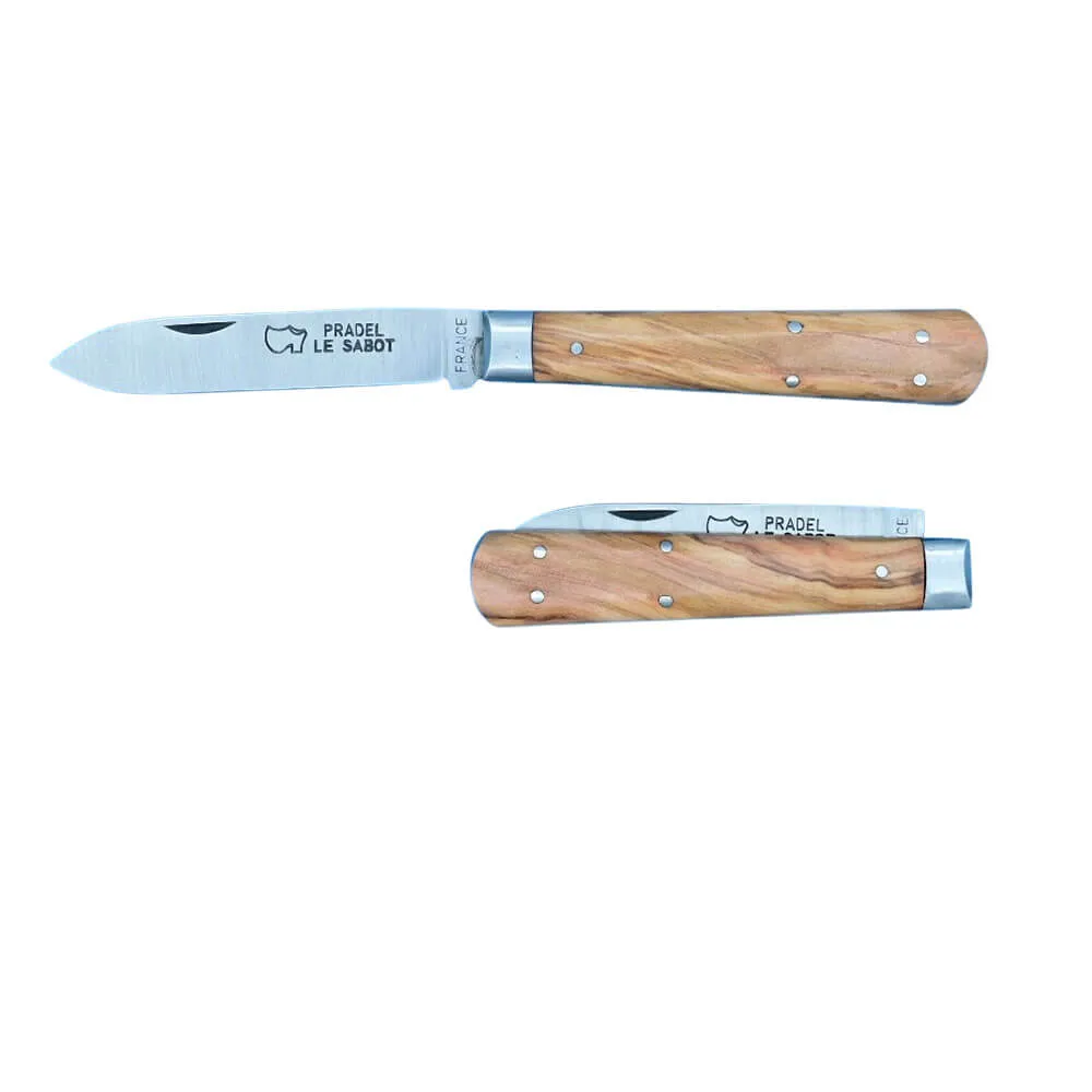 Couteau pliant Pradel Manche Olivier - Au Sabot