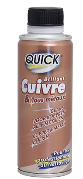 ENTRETIEN CUIVRE & MÉTAUX QUICK - Flacon 200ml