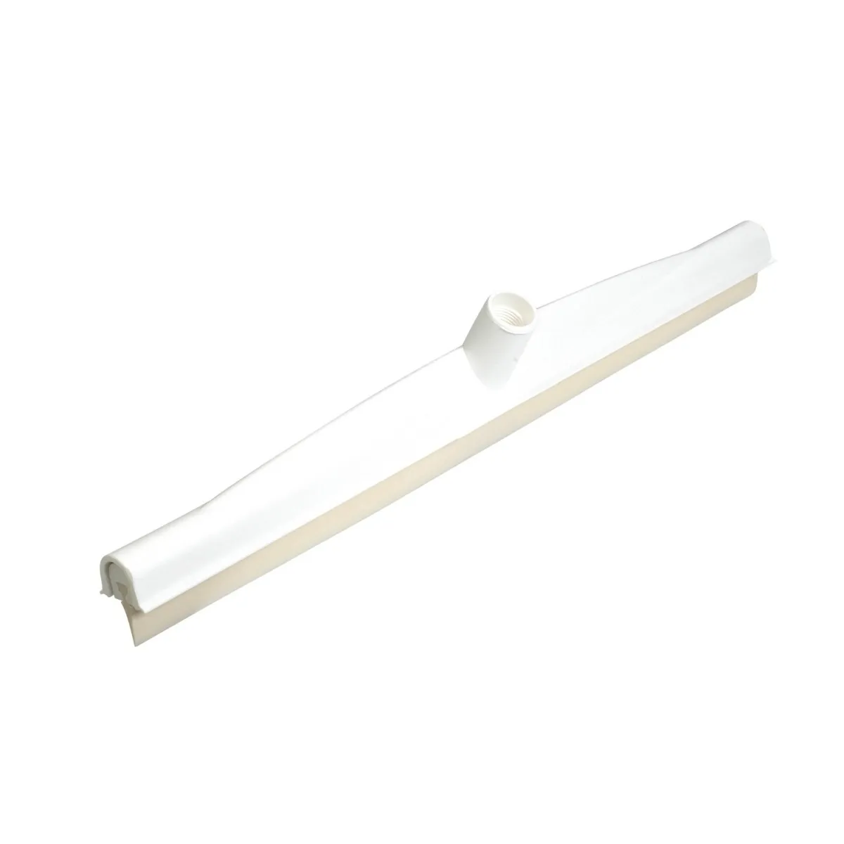 Raclette sol 70 cm monolame PU blanche