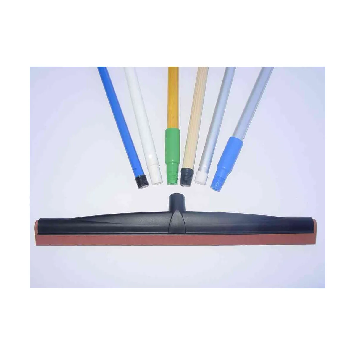 Raclette Sol Professionnelle à vis mousse rouge