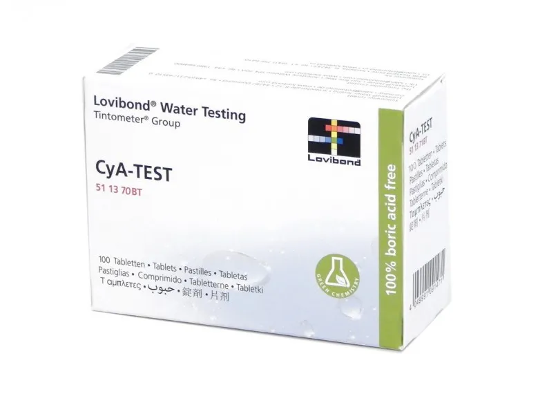 Réactif acide isocyanurique (100 pastilles) testeur électronique Scuba - Lovibond