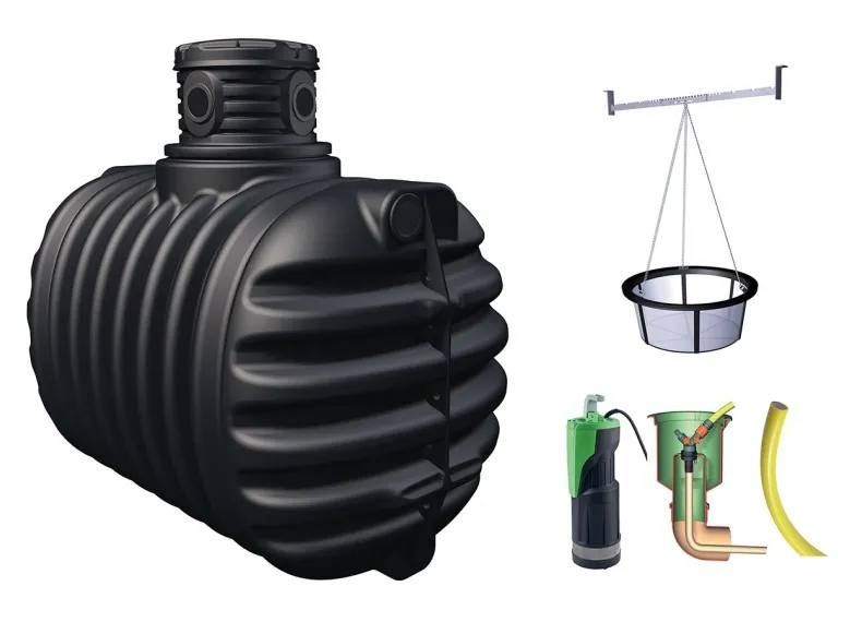 Récupérateur d'eau de pluie cuve à enterrer - Garantia