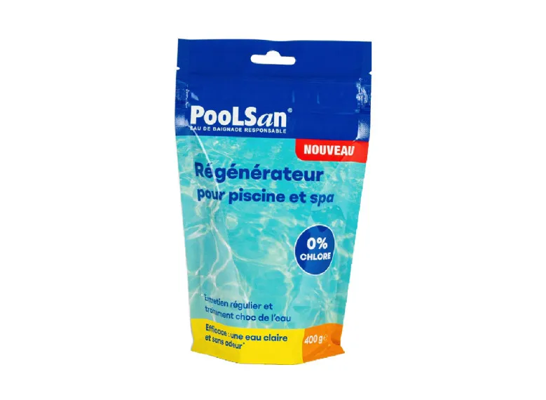Régénérateur sans chlore pour piscine et spa 400 g - PooLSan