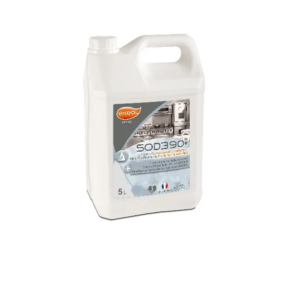 SOD 390 PLUS Détergent désinfectant alimentaire Bidon 5 litres EXEOL