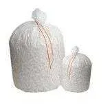 Sac 130L Noir 35 Microns Blanc Le Carton De 200