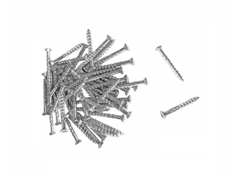 Sachet de 50 vis Torx inox pour fixer bordure de jardin au piquet - 4,5 x 40 mm