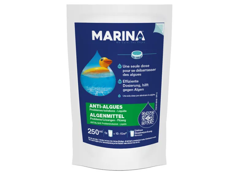 Sachet unidose anti-algues pour 10 à 15 m³ - Marina