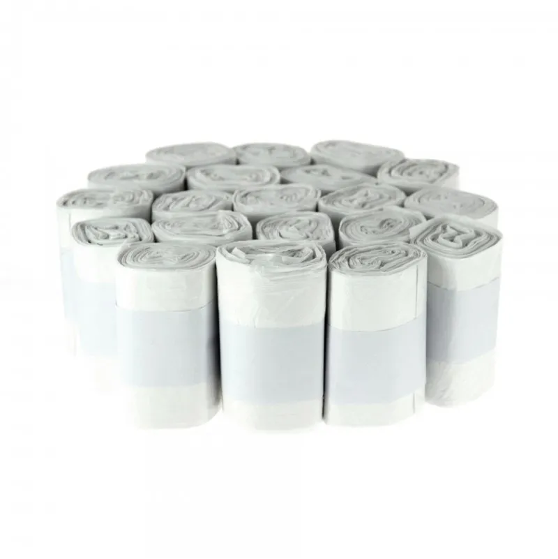 Sacs poubelles blancs 10L - Colis de 1000