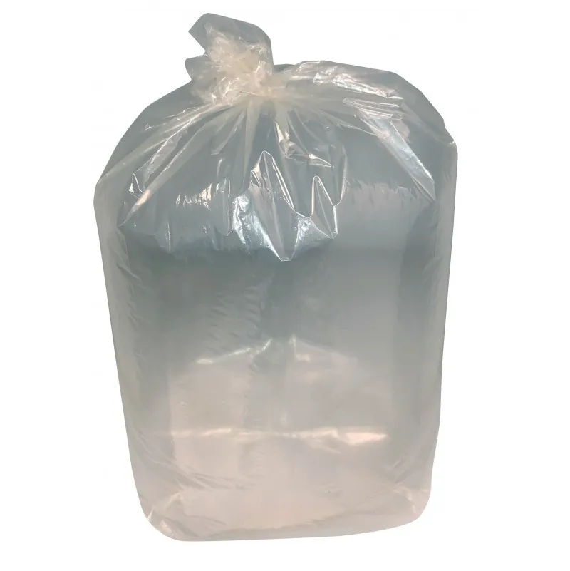 Sacs poubelles transparents 110L - Colis de 200
