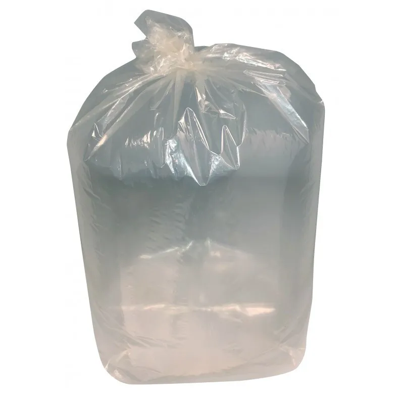 Sacs poubelles transparents 50L - Colis de 500