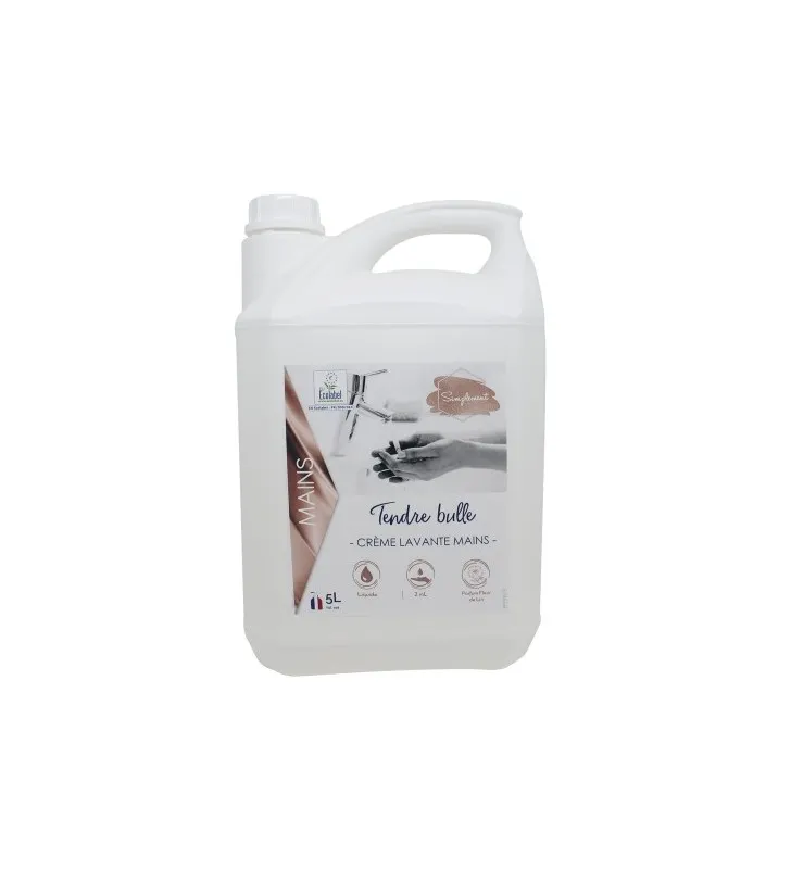 Savon Crème Lavante Mains Ecolabel - 5L
