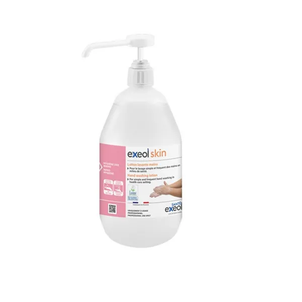 Savon peau sensible Exeol Skin Flacon pompe 1 litre