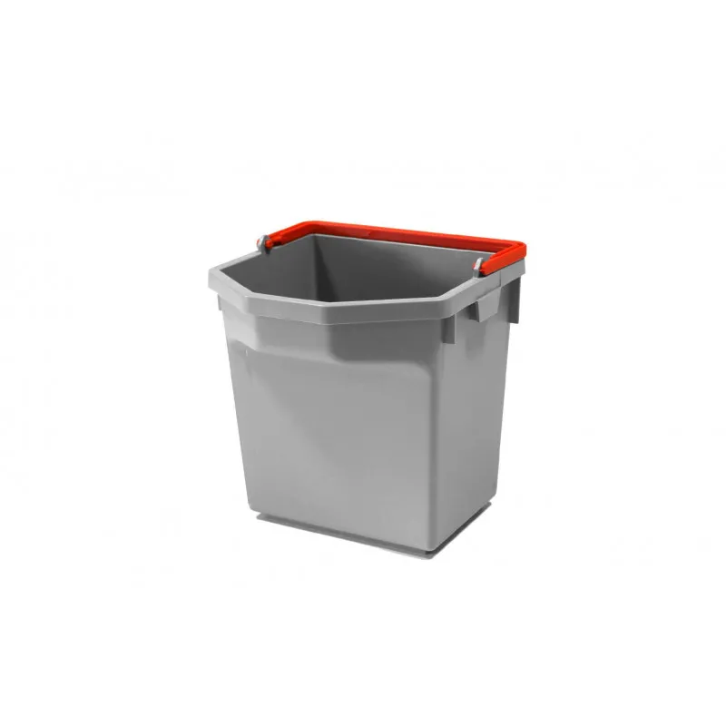 Seau gris 5L pour TM poignée rouge - NUMATIC