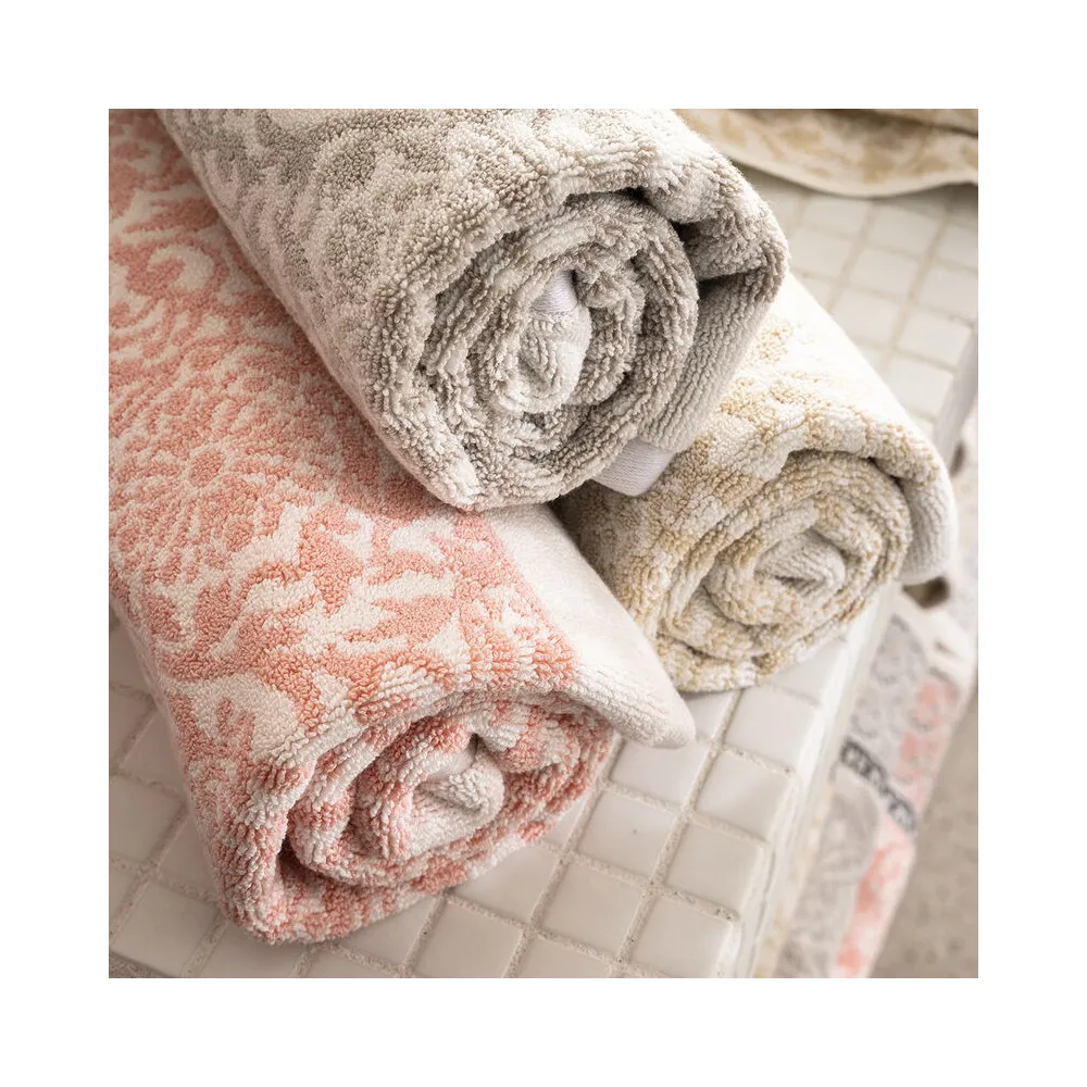 Serviette de bain Charme Le Jacquard français - 3 coloris