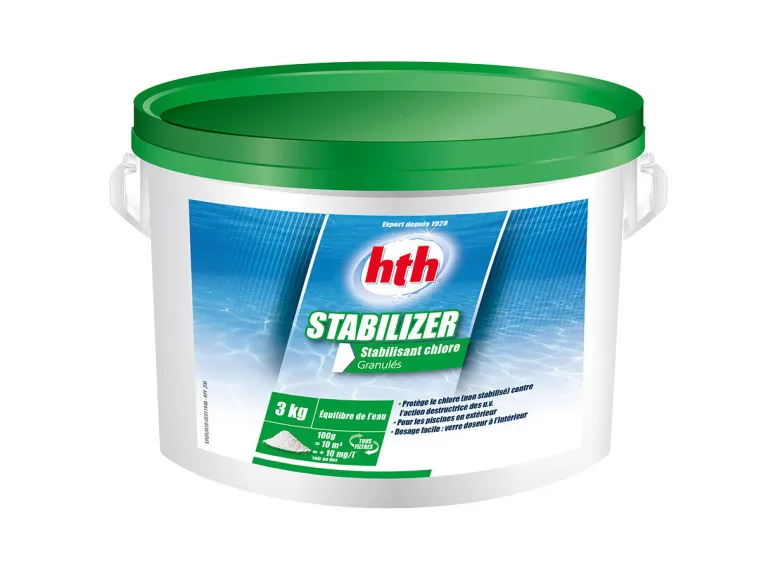 Stabilisant granulés Stabilizer 3 kg - HTH