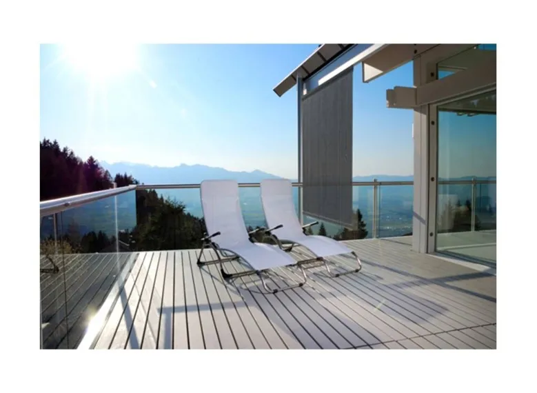 Store banne hauteur ajustable 165g/m² - Morel