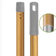 Manche acier finition bois 1.40 M