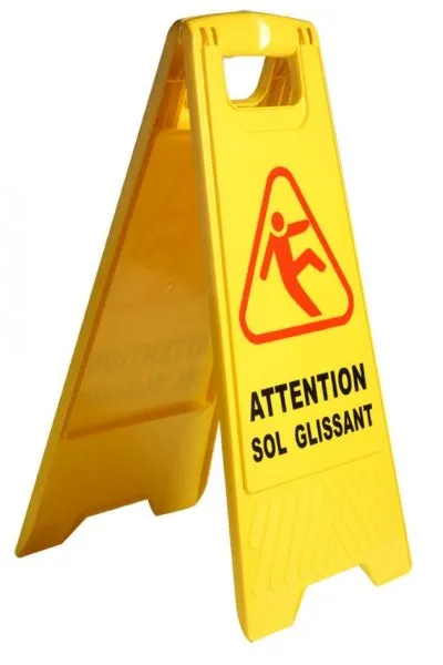 Panneau de Signalisation "Sols Glissants"