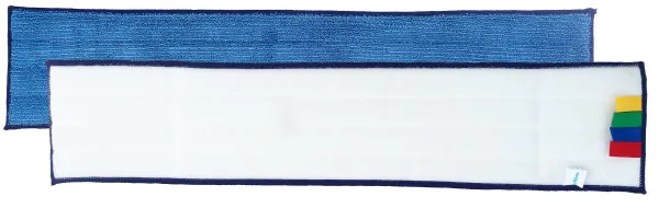Frange Microfibre Bleue 60 Cm Fixation Velcro