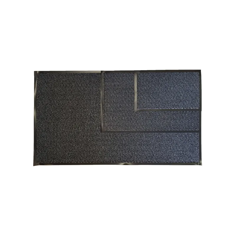 Tapis antipoussière gris 40 x 60 cm