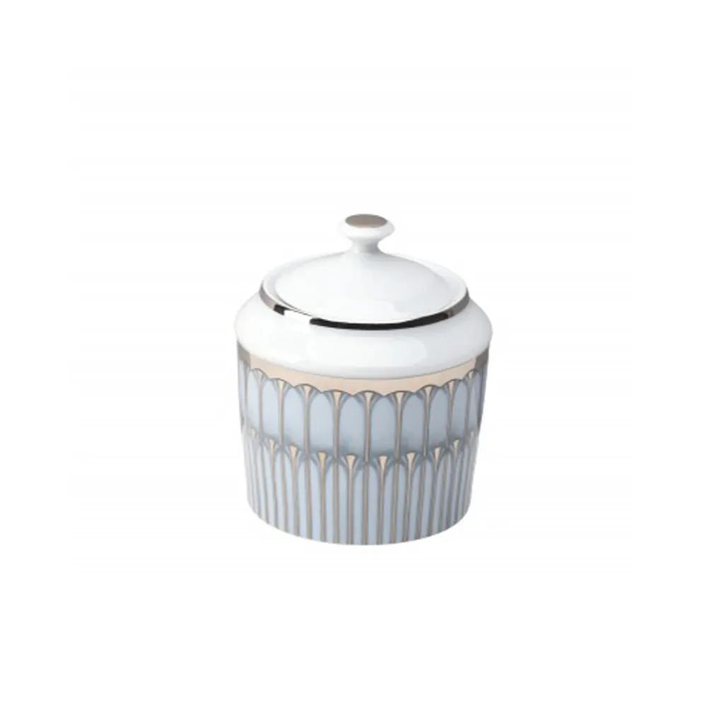 Théière cafetière sucrier Arcades Deshoulières porcelaine - 2 coloris