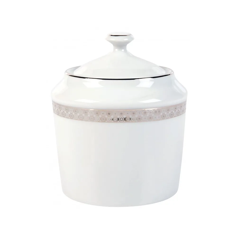 Théière cafetière sucrier Deshoulières Parure en porcelaine