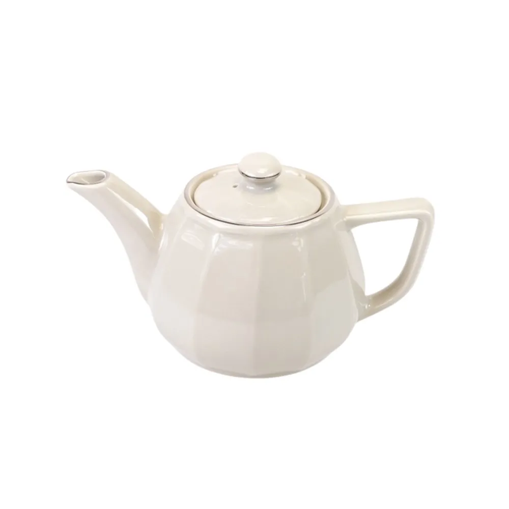 Théière Flora porcelaine Apilco - 6 coloris