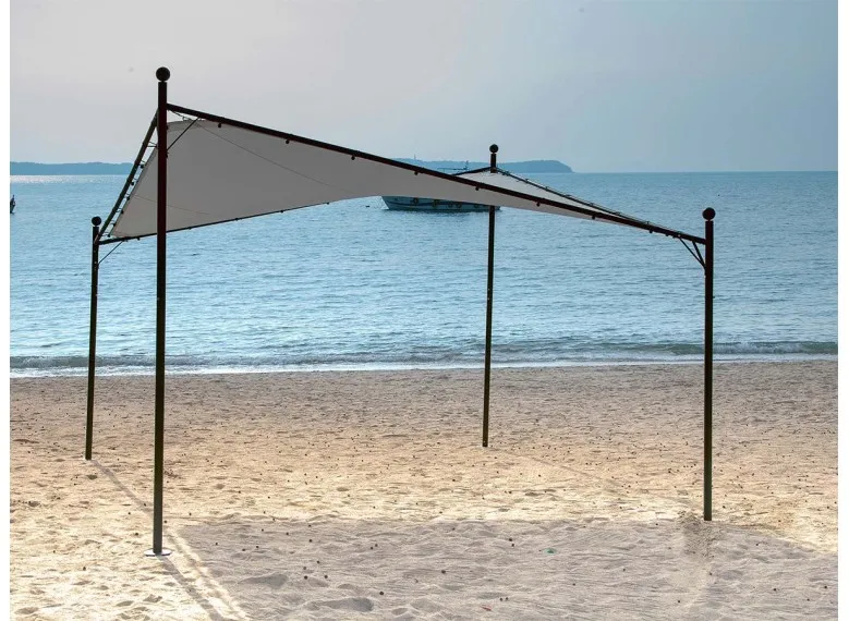 Tonnelle de jardin Nassau 3,5 x 3,5 x 2,80 m - Jardiline