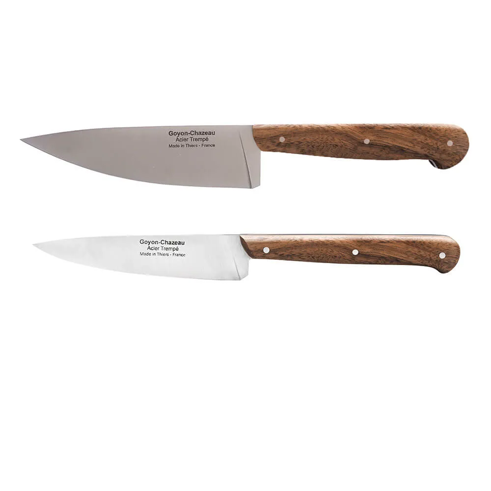 Lot de 2 couteaux TRADI Noyer - GOYON-CHAZEAU