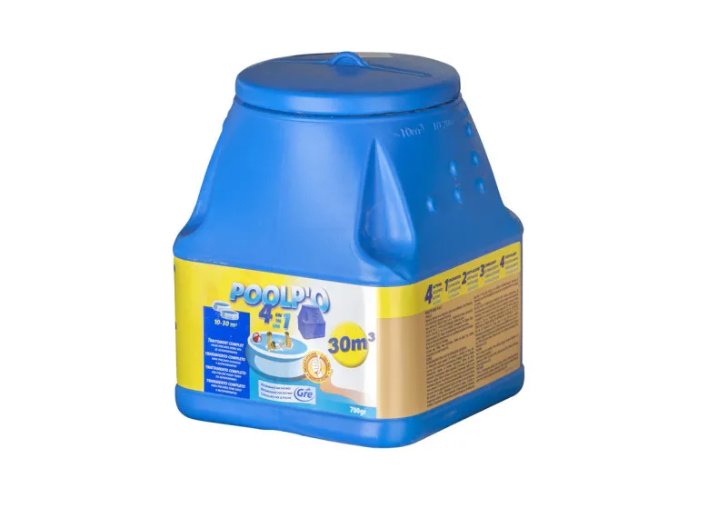 Traitement complet Poolp'O pour piscine de 10 à 30 m³ - Gré