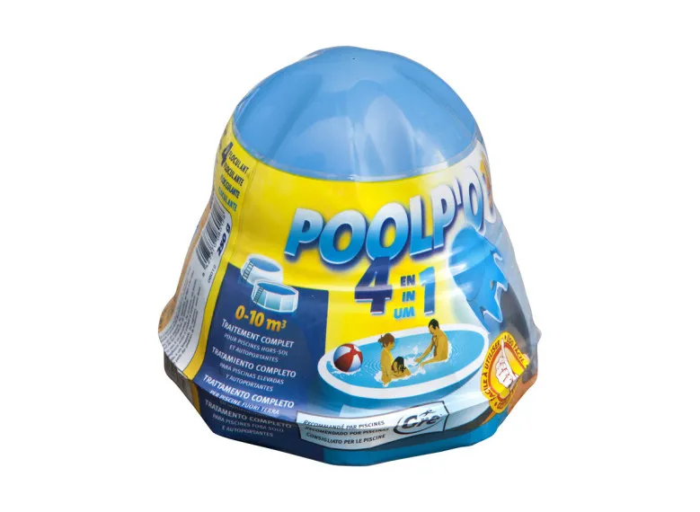 Traitement complet Poolp'O pour piscine jusqu'à 10 m³ - Gré